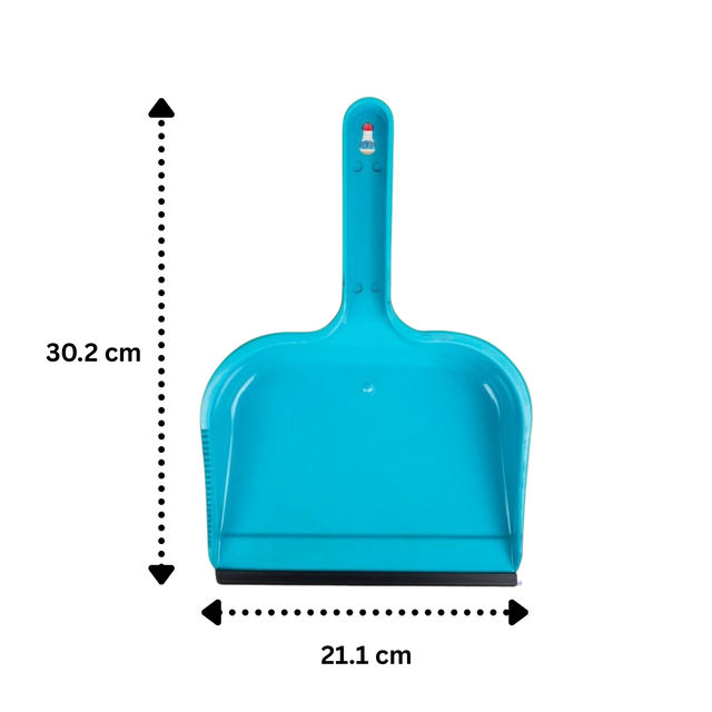 Gebi Sparkle Plus Super Clean Dustpan Set with Brush