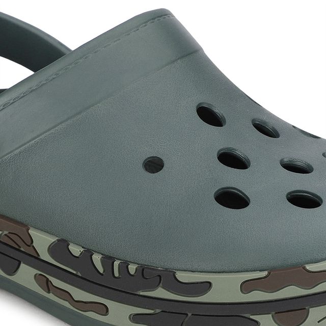 Campus Men's Clogs | Gc-4001 | Olive | UK9