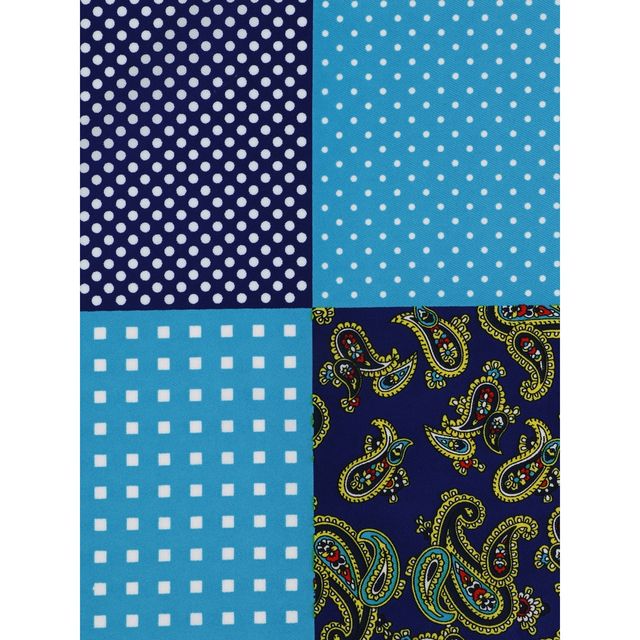 Calvadoss Premium Printed Pocket Square | Calps061 | Multicolour