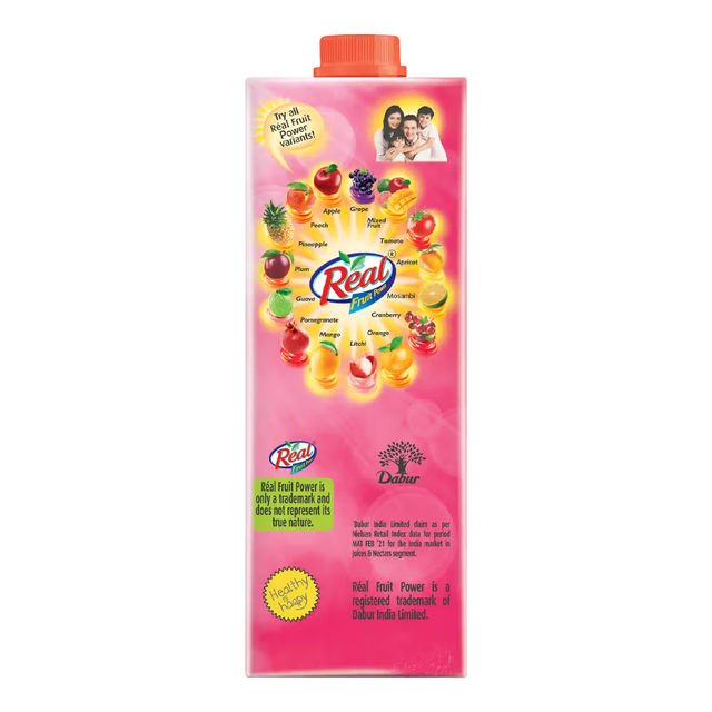 Real Fruit Power - Masala Pomegranate Tetrapack 1 l Combo