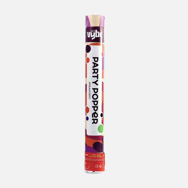 Let's Vybe Party Popper | Polka Dot