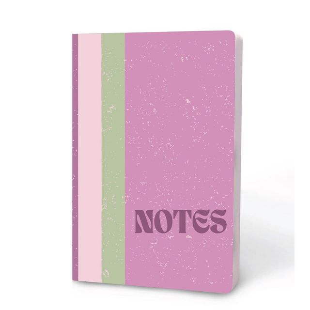 Journo By Drawguud 70 Gsm A5 Notebook : Ruled |120 Pages (Purple Notes)
