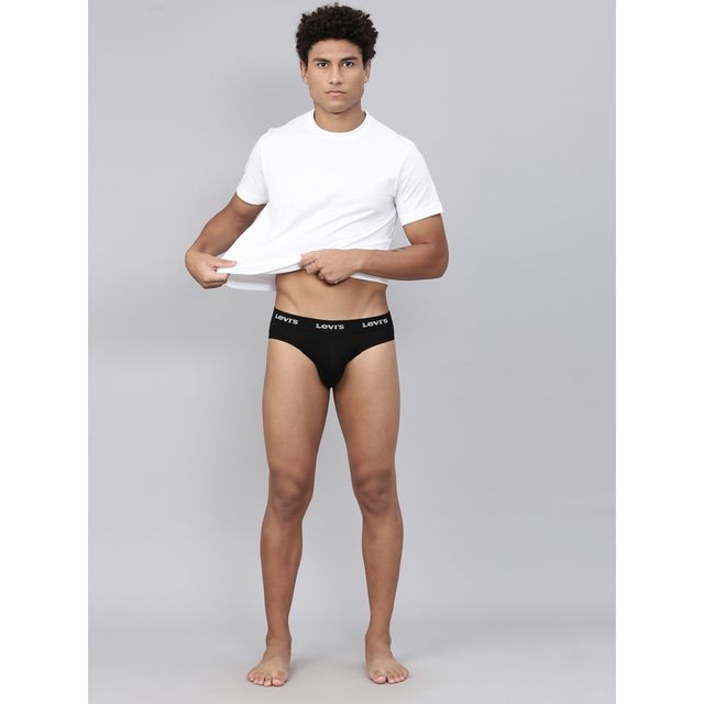 Levi's 009 Men's Neo Brief | Set Of 2 | Black Navy - L