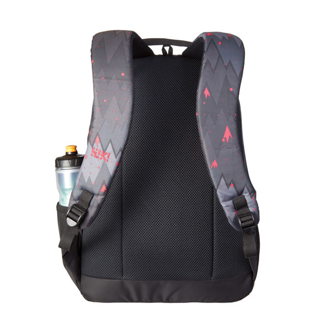 WiKi Unisex Graphic Polyester 5 L Backpack | Black