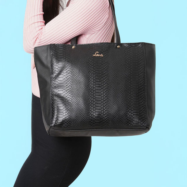 Buy Lavie Women's Croc Nov Tote Handbag | Tote Bag For Work Buy Lavie Women's Croc Nov Tote Handbag | Tote Bag For Work