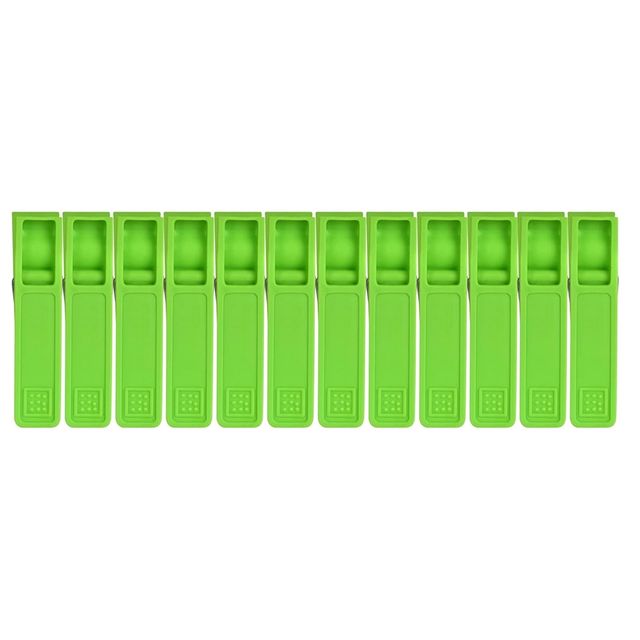 Sinco Elita Cloth Clips / Cloth Pegs - Pack of 1 (12 Pieces) - Yellow