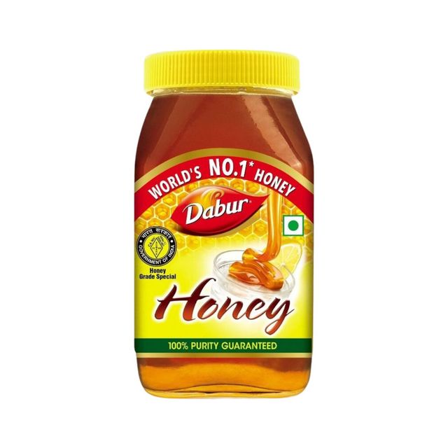 Dabur Honey - 100% Pure, World's No.1 Honey Brand (No Sugar Adulteration)