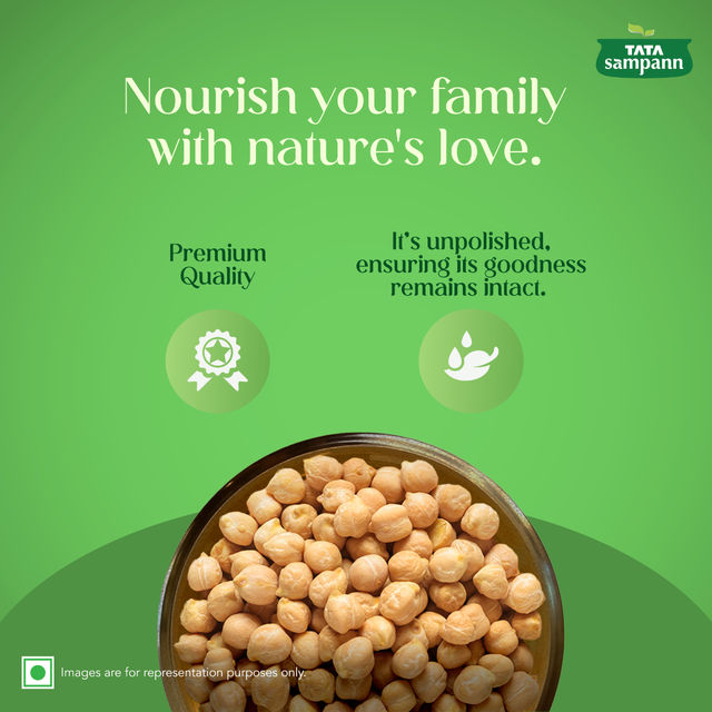 Tata Sampann High Protien Kabuli Chana(500gms) & Tata Sampann Kala Chana(500gms) Combo