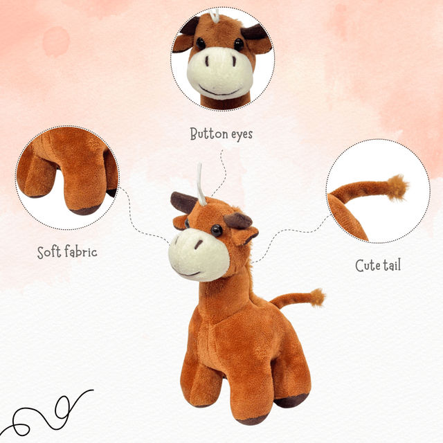 Toytales Baby Giraffe Brown | Print