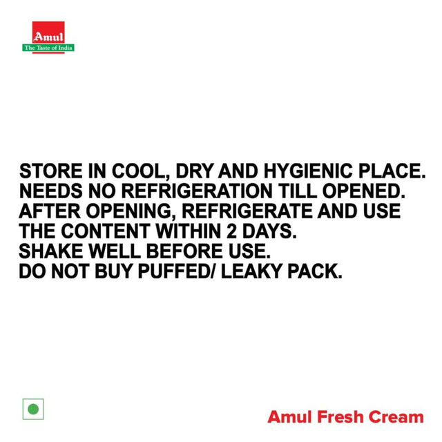 Amul Fresh Cream Combo
