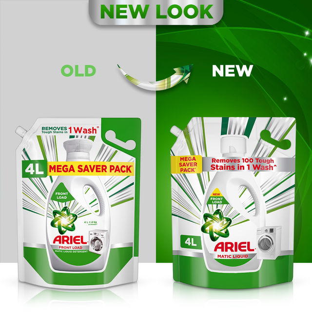 Ariel Stain Removal Front Load Washing Machine Detergent Liquid