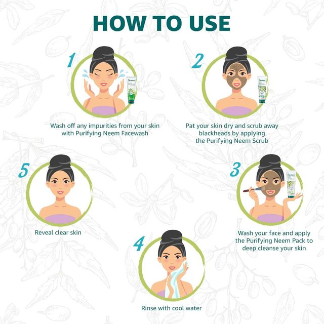 Himalaya Wellness Company Pure Skin Neem Facial Kit