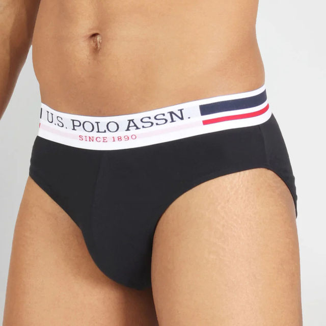 U.S. Polo Assn. | Underwear Pack of 2 | XL | Briefs | I006 | Black