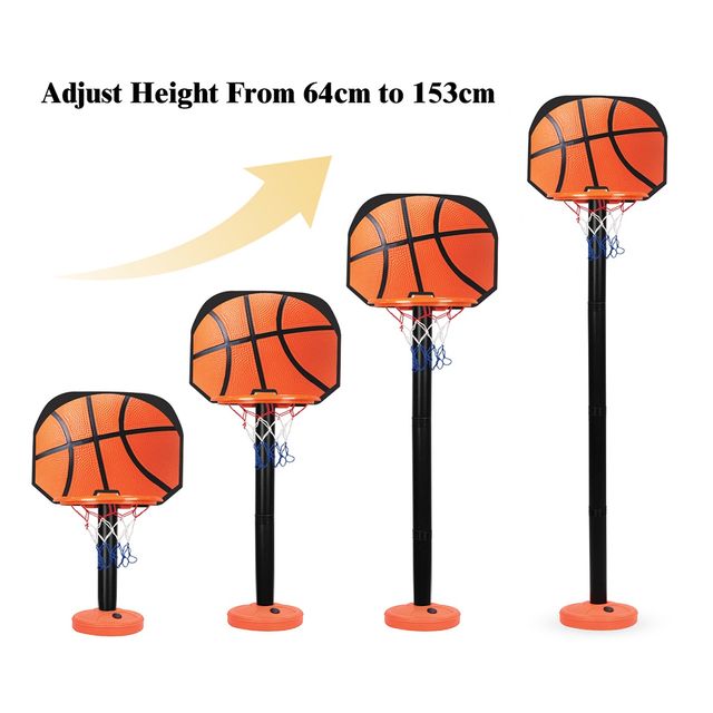 ITOYS 2 In 1 Shooting Champ Basketball Set-Generic 0xc0034d1f18 (Assorted)