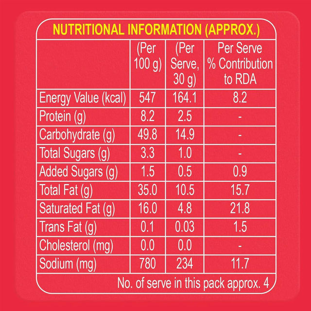 Crax Curls Chatpata Masala Crisps 82.0 Gram(82gms) & Crax Masala Punch Potato Chips 95.0 Gram(95gms) Combo
