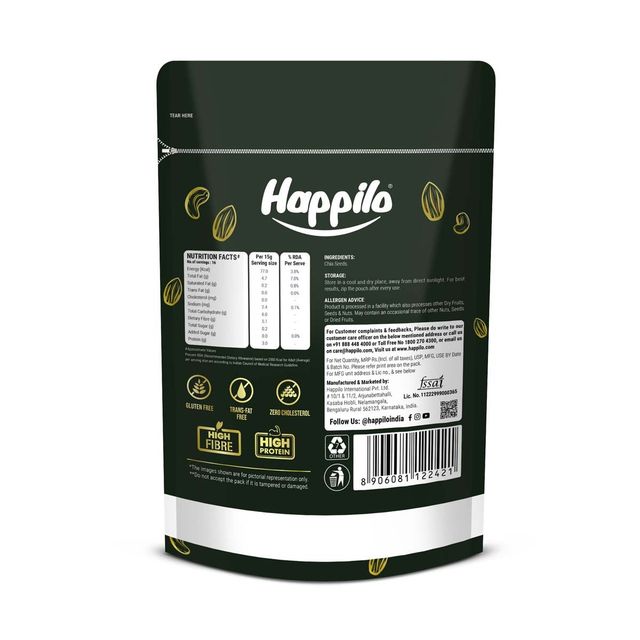 Happilo Premium Raw Authentic Chia Seeds 