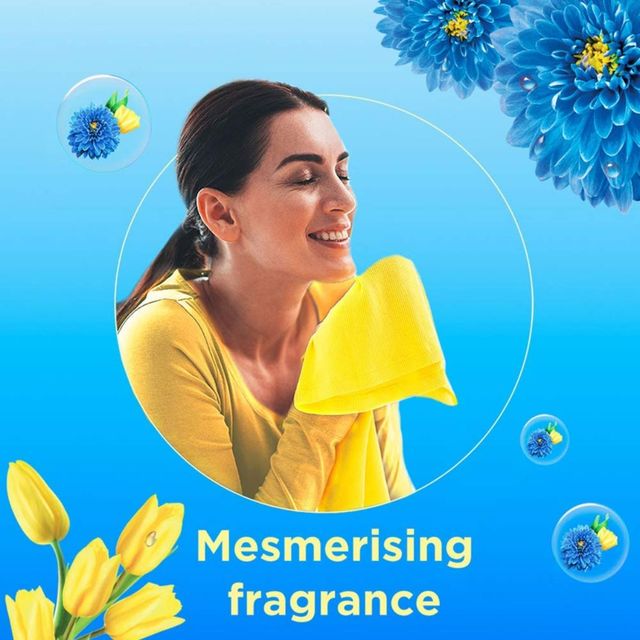 Comfort After Wash Morning Fresh Fabric Conditioner(860ml) & Surf Excel Matic Front Load Detergent Liquid(1l) Combo