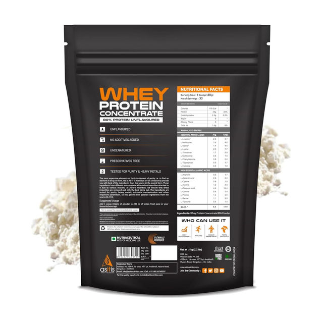 AS-IT-IS NutritionConcentrate 80% - Whey Protein