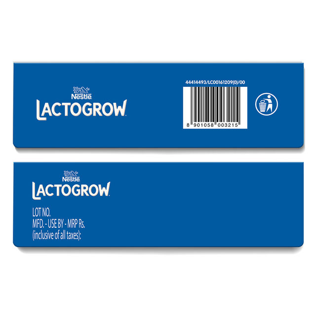 Nestle Lactogrow Nutrition Biscuity Vanilla Drink Mix | For 2 - 6 years Kids
