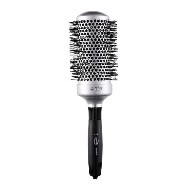 Beaute Secrets Professional Round Ceramic Ion Thermal Barrel Brush for Blow Drying 54 mm