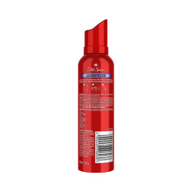 Old Spice Lionpride No Gas Deodorant Body Spray Perfume For Men