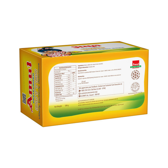 Amul Salted Butter 500 g Combo