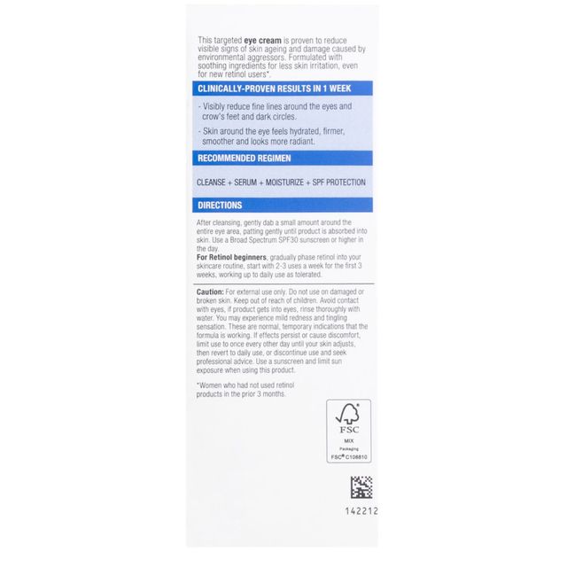Neutrogena Visible Repair Eye Cream