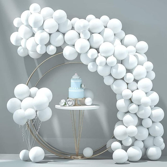Let's Vybe Balloon White