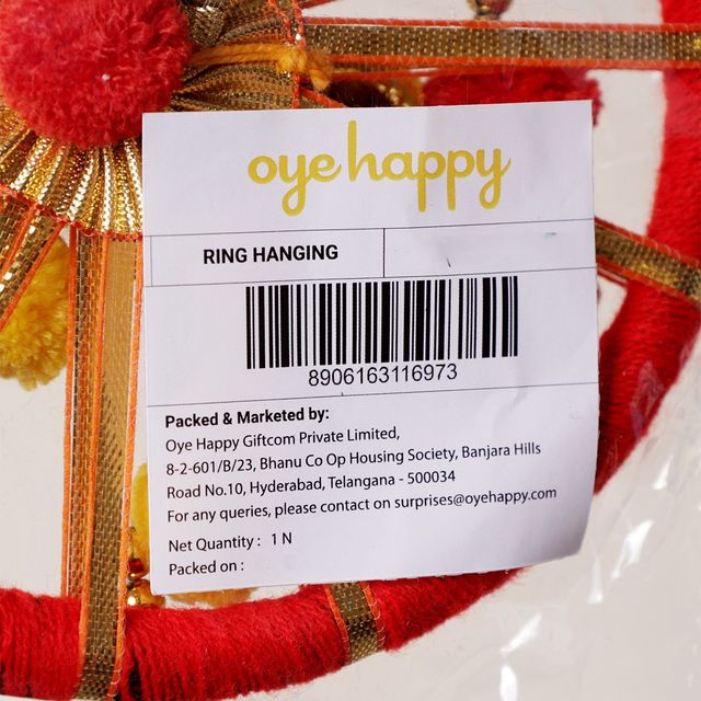 Oye Happy Ring Hanging - Gift for Mother's Day