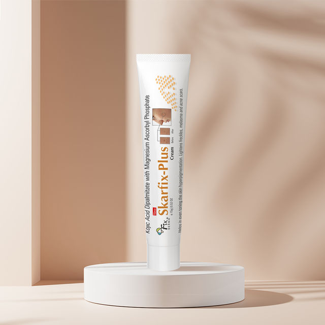 Fixderma Skarfix Plus Cream with 2% Kojic & 1% Arbutin | For Dark Spots & Pigmentation