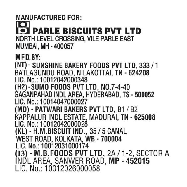 Parle Shakti Milk Glucose Biscuits | Cholesterol-free and Trans Fat-free