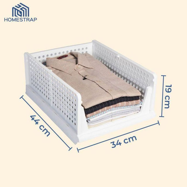 Homestrap Stack It Up Stackable Cloth Organizer