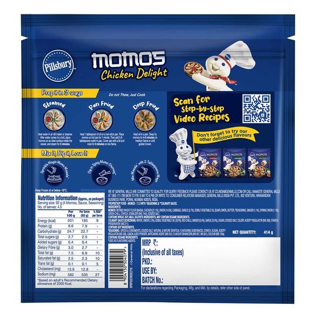 Pillsbury Chicken Delight Momo