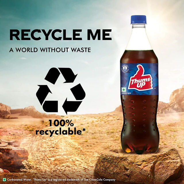 Too Yumm! Karare Baked Munchy Masala Crisps(70gms) & Thums Up Soft Drink(750ml) Combo
