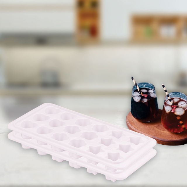 Multi Shape Ice Cube Tray (Set Of 2)