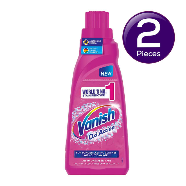 Vanish Liquid - Stain Remover & Detergent Booster For Clothes 800 ml Combo