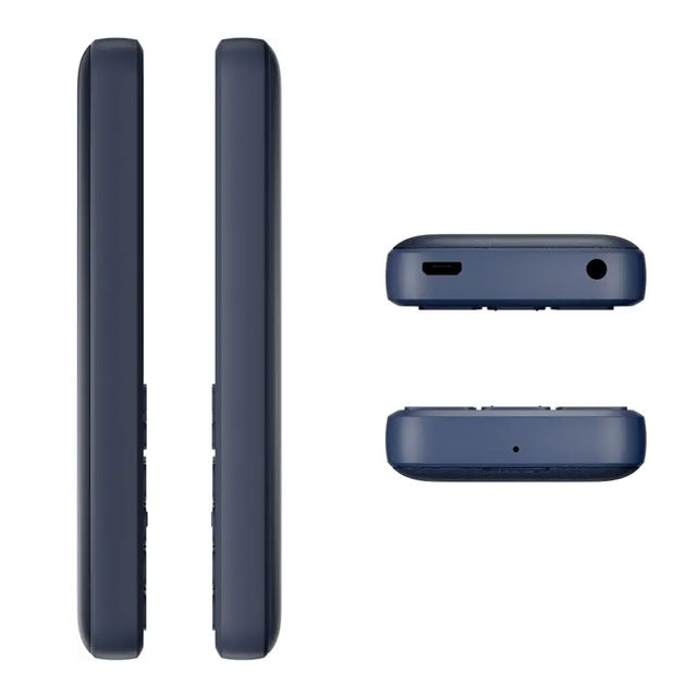 Nokia 130 Music Dual Sim Keypad Mobile | 2.4" Display | 1450mAh Battery | Blue