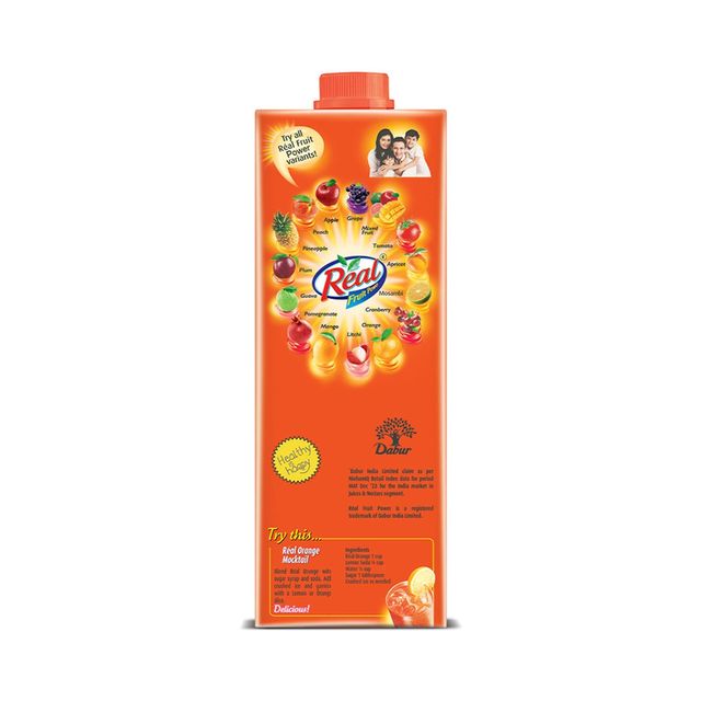 Dabur Real Fruit Power OrangeFruit Juice