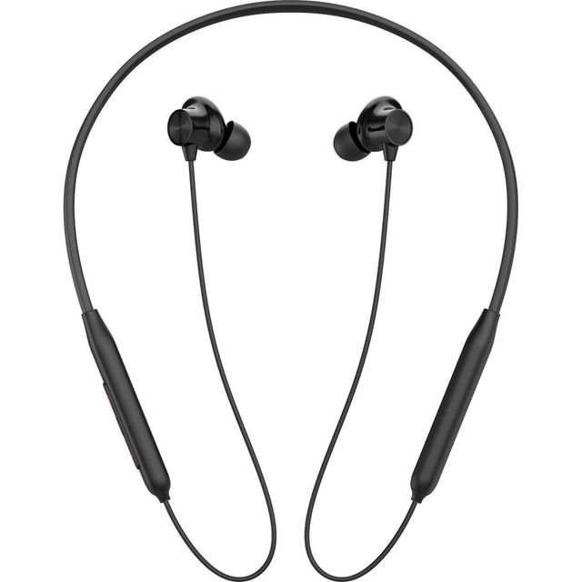 Aroma NB120 Amaze - 50 hours Playback | Wireless Bluetooth Neckband | Dual Pairing | Black