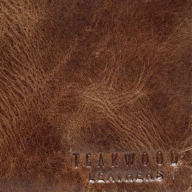 Teakwood Men's Genuine Leather Bi-fold Wallet | Brown
