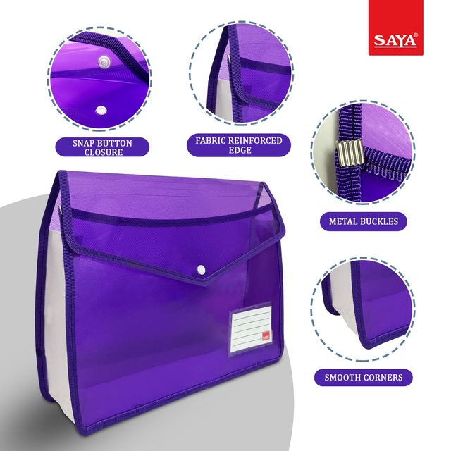 Saya Assorted Clear Bag Durable Fs (Fabric Gazette)