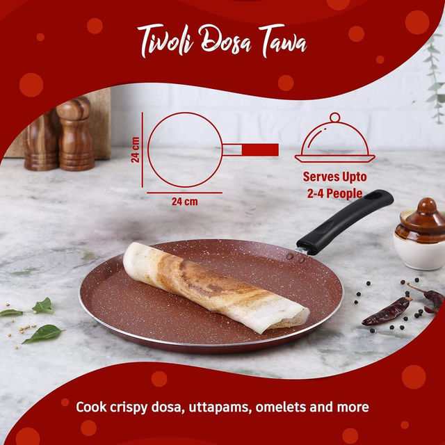 Wonderchef Tivoli Cookware Set Red