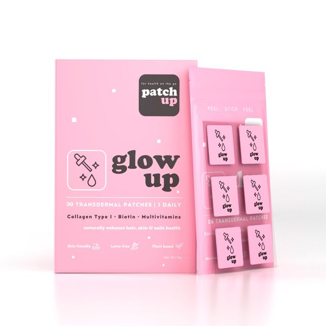 Patch Up Glow Up Patches For Hair | Skin | Nails - Health With Biotin And Collagen Type 1