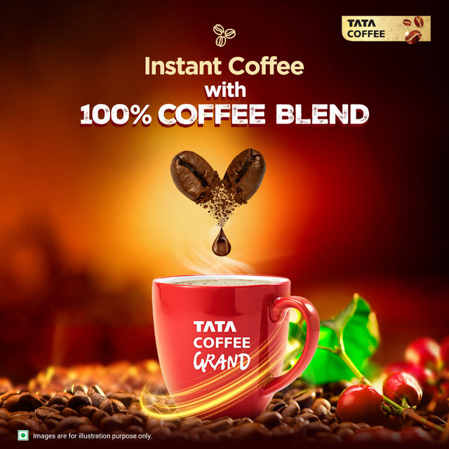 Tata Coffee Grand Premium 100% Coffee Blend Instant Coffee