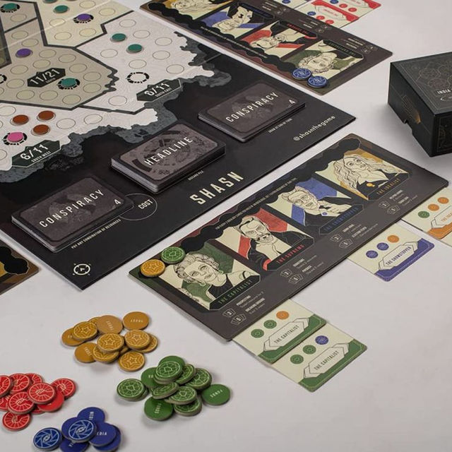 Shasn - The Political Strategy Board Game