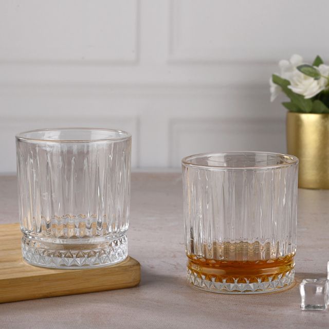 Sanjeev Kapoor Skb1518 Dubai Whisky Glass 330 Ml - Set of 6 Pcs