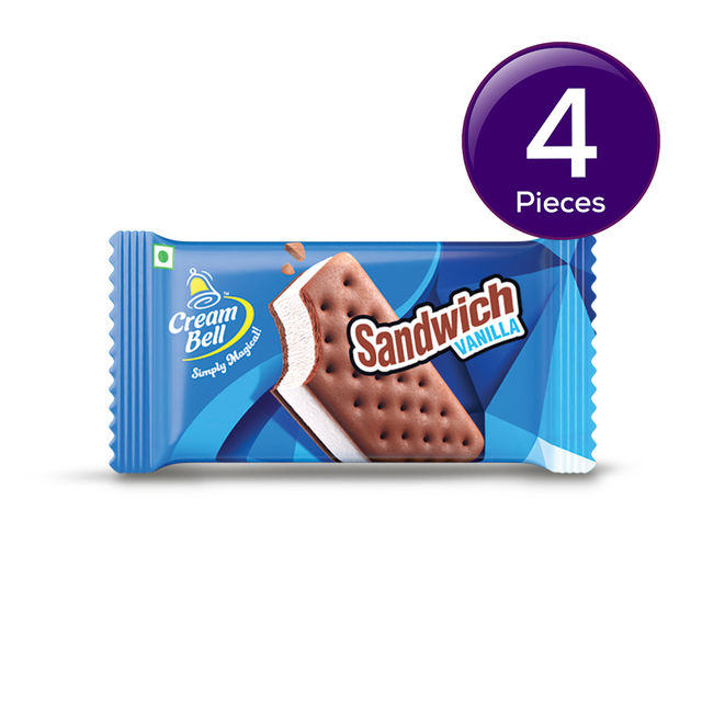 Cream Bell Vanilla Sandwich 80 ml Combo