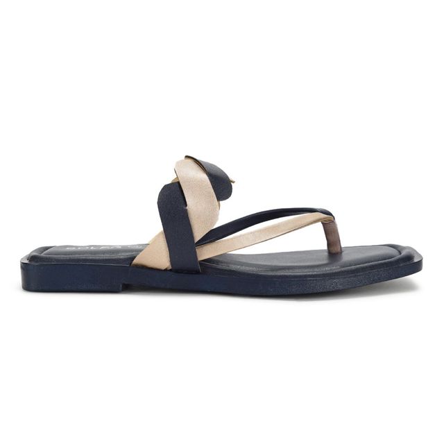 Paragon Women's Casual Sandals With Anti-Skid Sole & Sturdy Construction - Navy Blue | 6