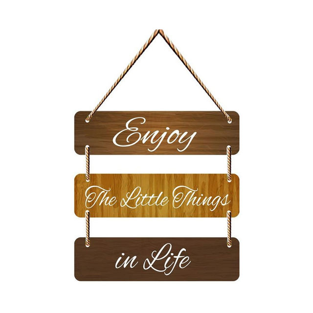 Saf Wall Hanging-Enjoy,The Littlethings,In Life