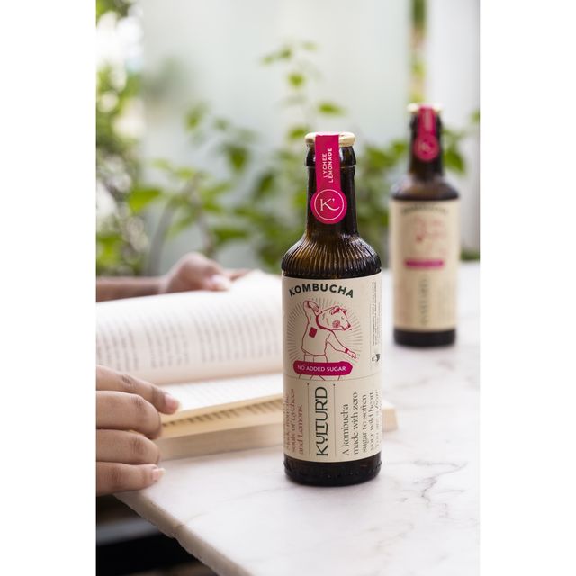 Kultur'D Kombucha Lychee Lemonade Kombucha